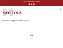 Tablet Screenshot of mortonsprint.com